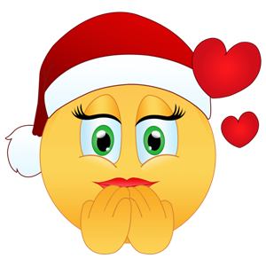 Flirty Christmas Emojis