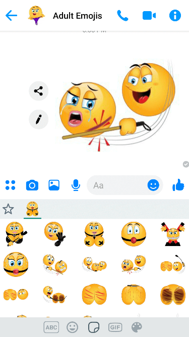 BDSM Emoji Keyboard