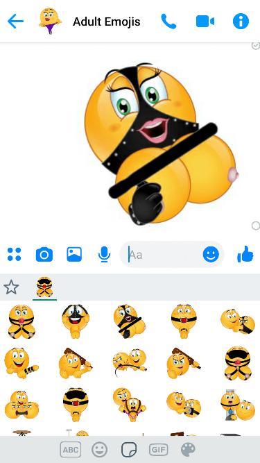 BDSM 5 Emoji Keyboard