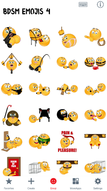 BDSM Emojis 4.