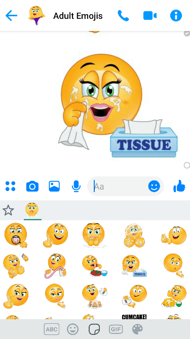 Cum Emojis 3.