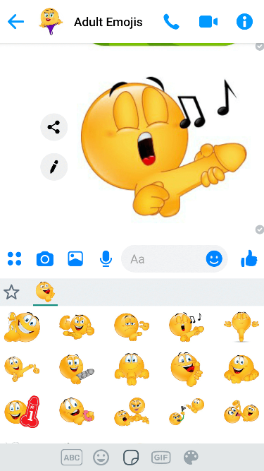 Dick Emoji Keyboard