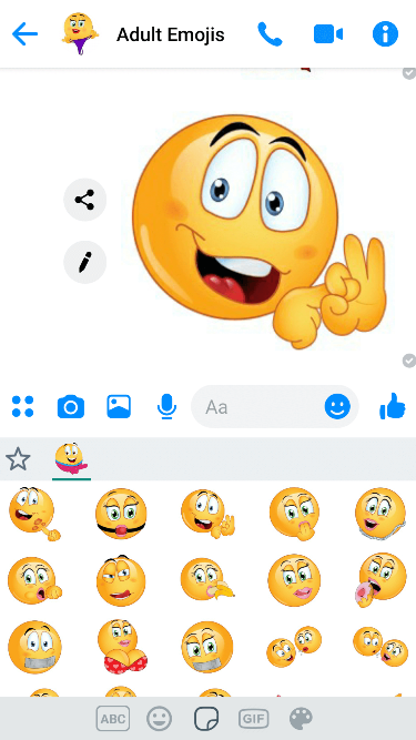 Dirty Emoji Keyboard