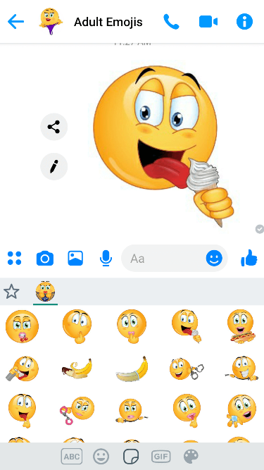 Flirty Emoji Keyboard