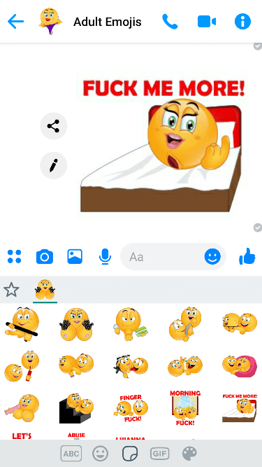 Fuck 3 Emoji Keyboard