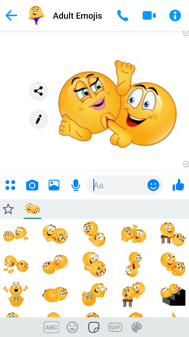 KamaSutra Emoji Keyboard