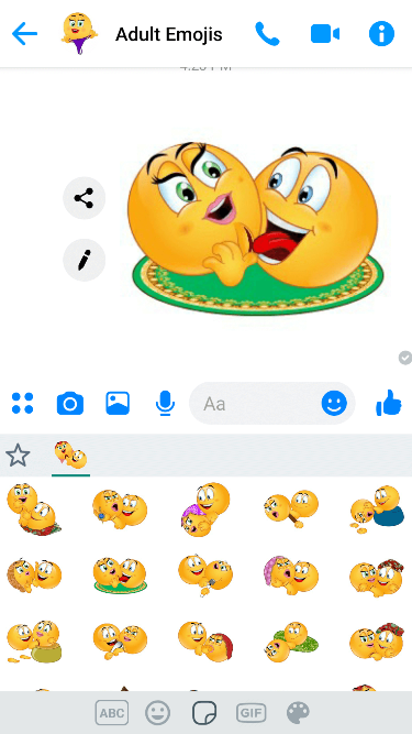 KamaSutra 2 Emoji Keyboard