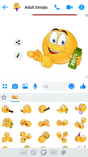 Porn 5 Emoji Keyboard