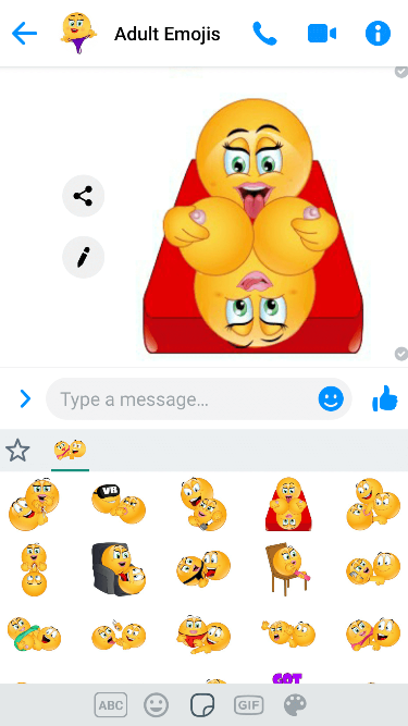 Porn 4 Emoji Keyboard
