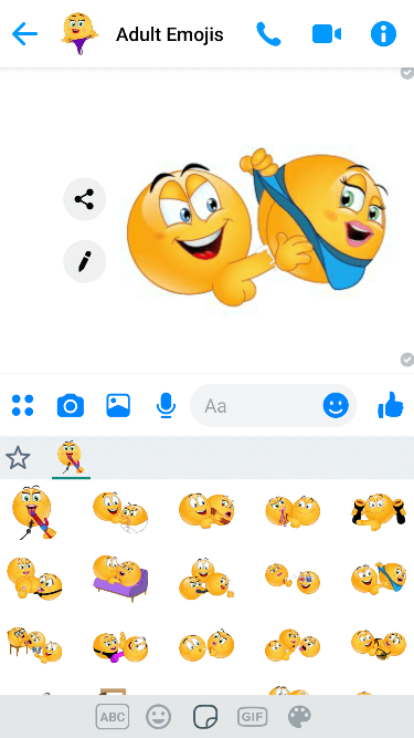 Porn 6 Emoji Keyboard