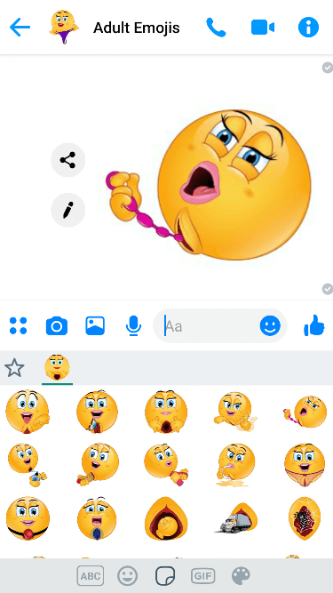 Pussy Emoji Keyboard