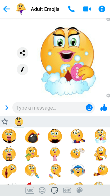 Pussy 2 Emoji Keyboard
