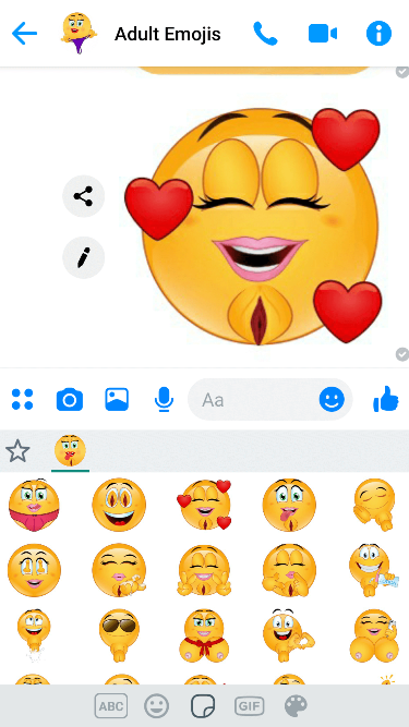 Sexy Emoji Keyboard