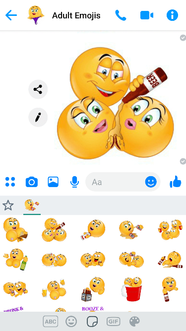 XXX Drunk 2 Emoji Keyboard