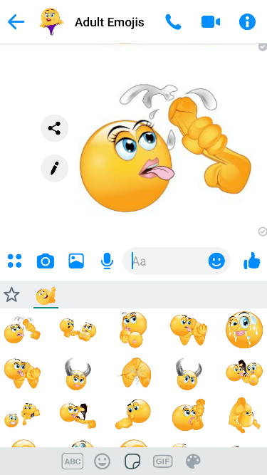 XXX Emoji Keyboard