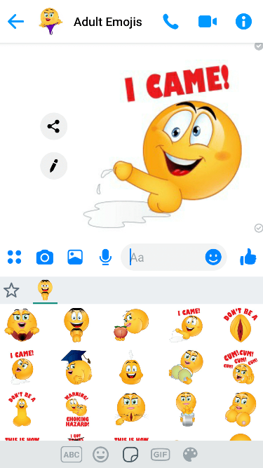 XXX Funny Emoji Keyboard