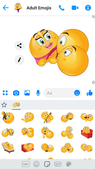 XXX kisses 4 Emoji Keyboard