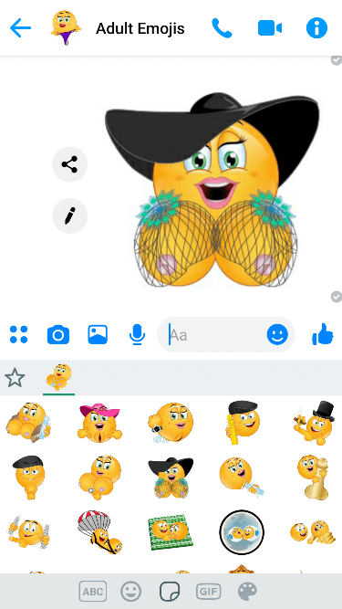 XXX Luxury Emoji Keyboard