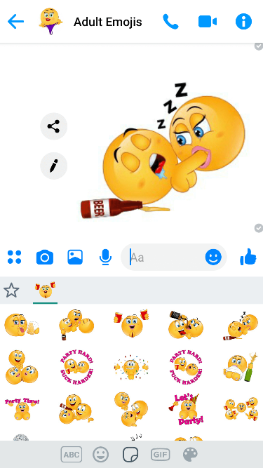 XXX Party Emojis - XXX, Porn Emojis By Adult Emojis.