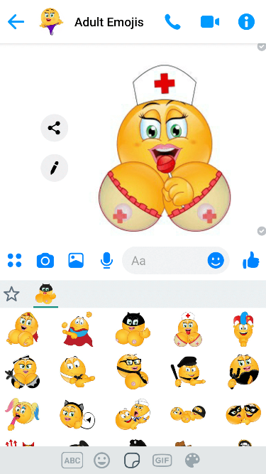 XXX Roleplay Emoji Keyboard