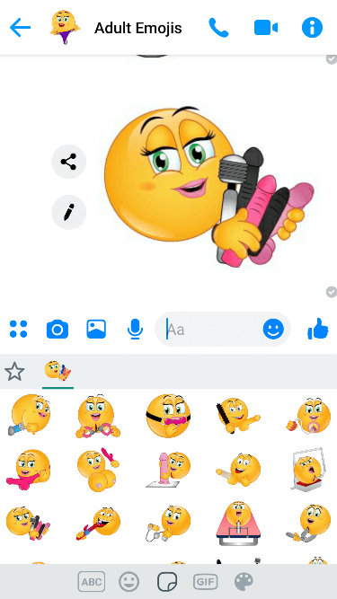 XXX SexToys Emoji Keyboard