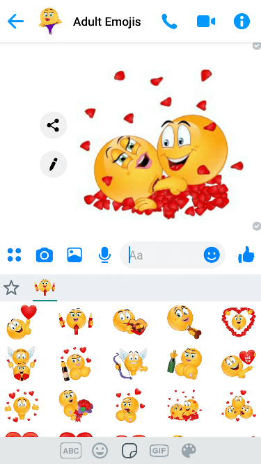 XXX Valentines 2 Emoji Keyboard